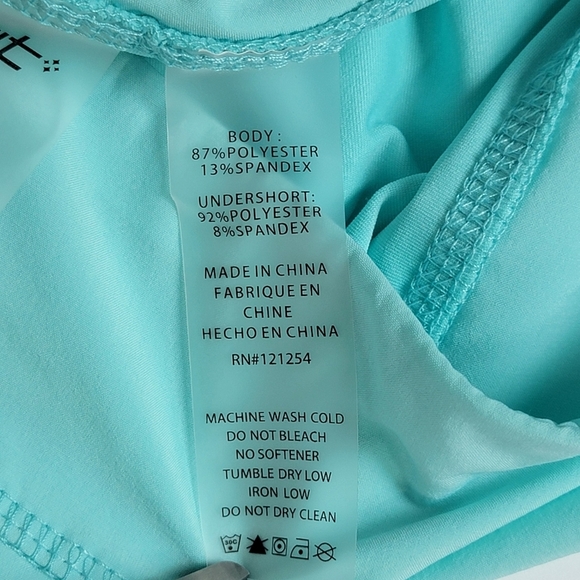 Jofit Mint Green Performance Pleated Tennis/Pickleball Skirt/Skort Sz M - Picture 11 of 12